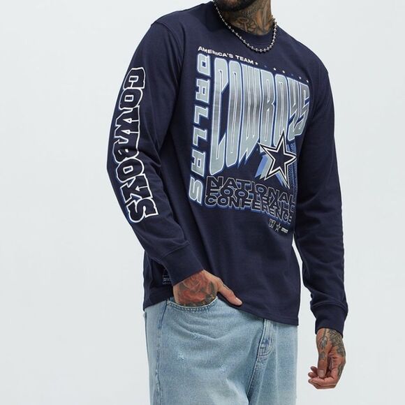 💚SALE💚 NFL Dallas Cowboys NWT! Long Sleeve Shirt - Picture 2 of 5